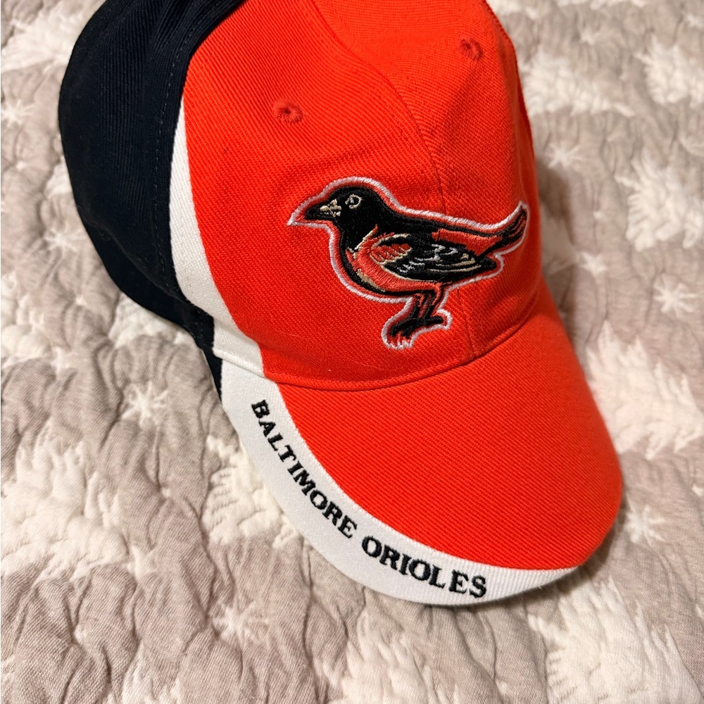 MLB Baltimore Orioles Orange and Black Hat